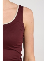 NUKUS Juba Singlet 397 cherry/gold