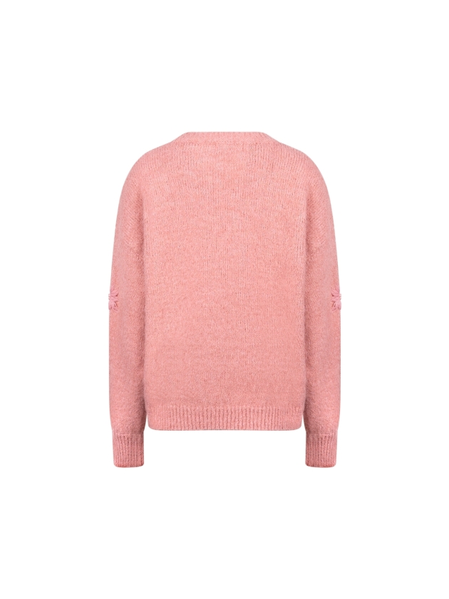 NUKUS Konstanza Pullover Flower 336 rose