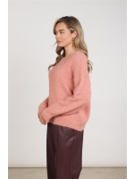 NUKUS Konstanza Pullover Flower 336 rose