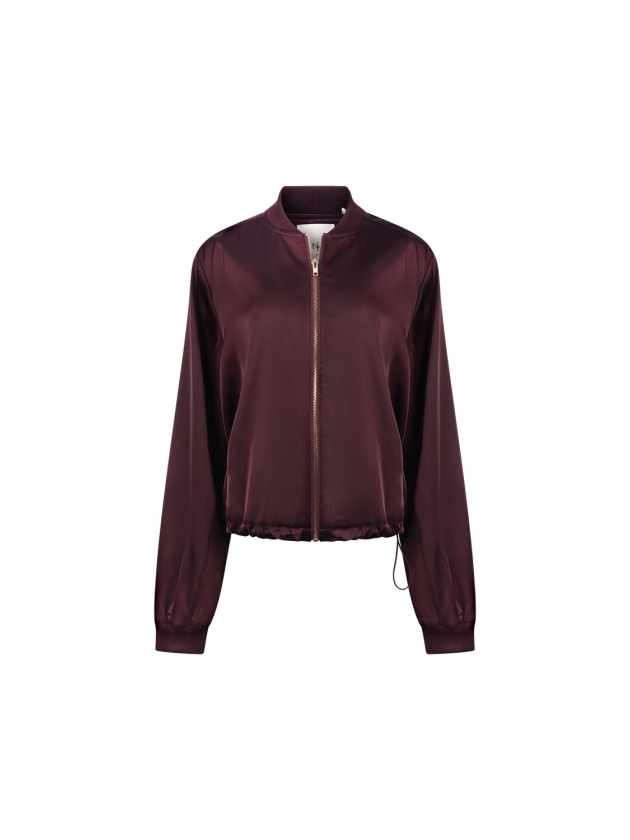NUKUS Dena Jacket Shiny 333 cherry