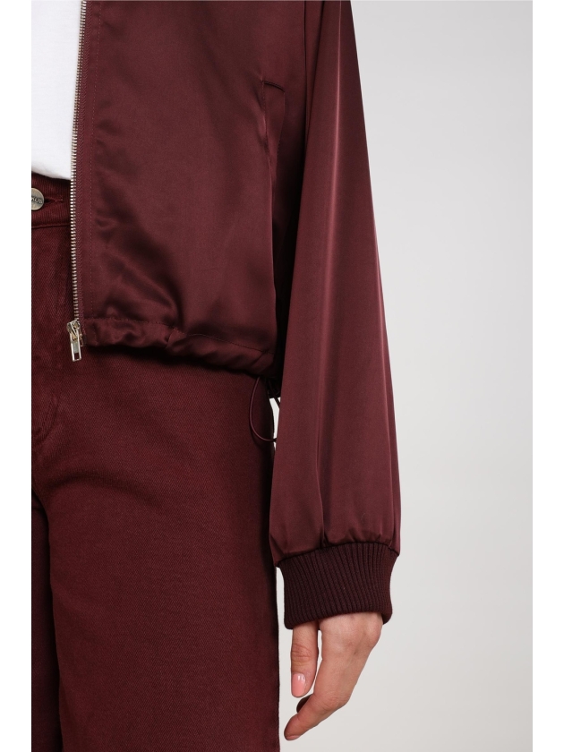NUKUS Dena Jacket Shiny 333 cherry