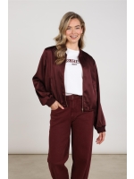 NUKUS Dena Jacket Shiny 333 cherry
