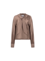NUKUS Angie Blouse Tie 60 taupe