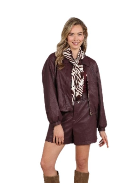 NUKUS Cici Scarf Zebra 392 offwhite/cherry