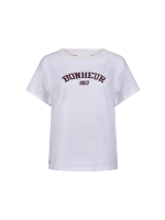 NUKUS Senna T-shirt 392 offwhite/cherry