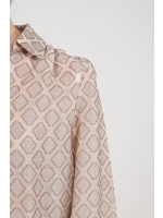 NUKUS Antonella Blouse Pattern 9 sand