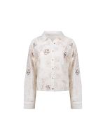 NUKUS Aaliya Blouse Embroidery 17 off white