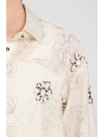 NUKUS Aaliya Blouse Embroidery 17 off white