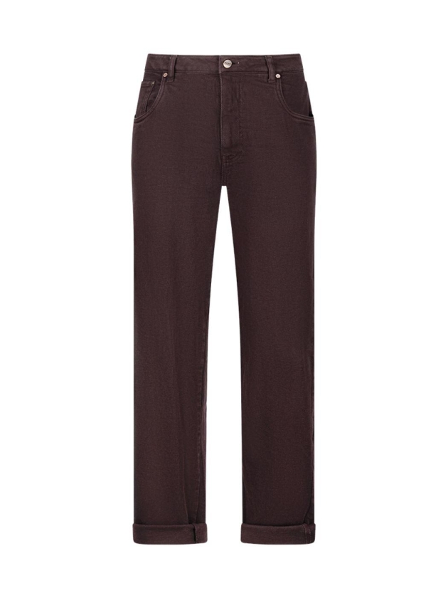 NUKUS Petra Pants 334 chocolate