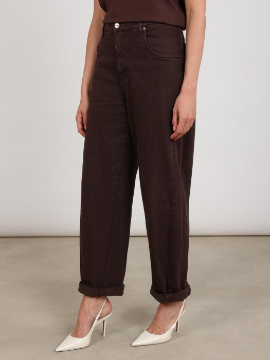 NUKUS Petra Pants 334 chocolate