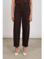 NUKUS Petra Pants 334 chocolate