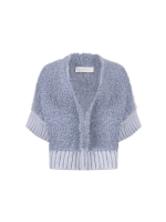 NUKUS Bell Cardigan 46 sky