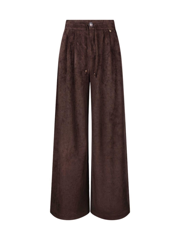 NUKUS Bertie Pants Suede 334 chocolate