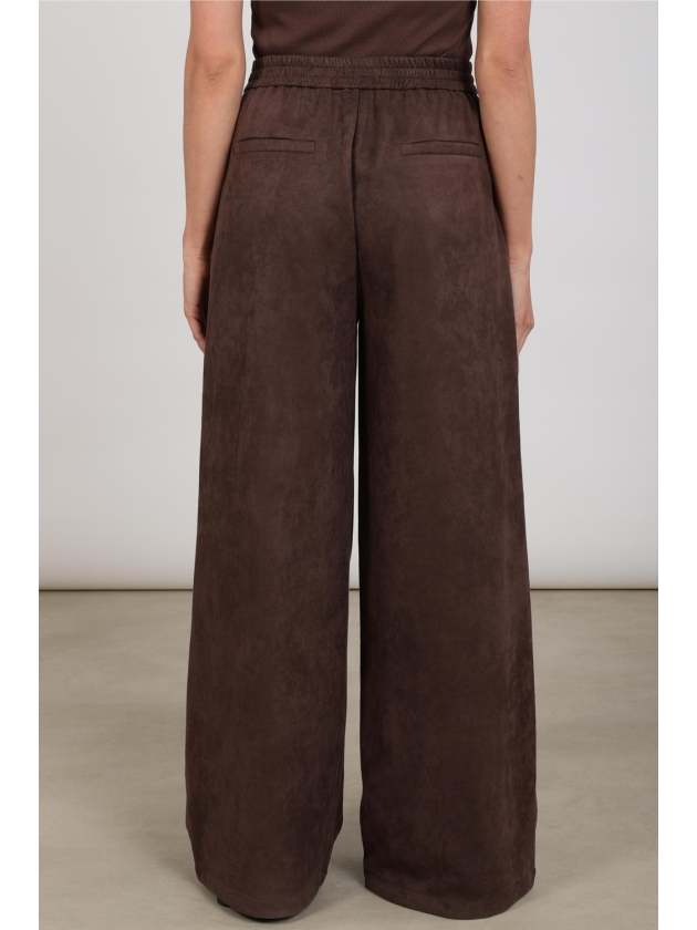 NUKUS Bertie Pants Suede 334 chocolate