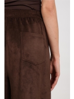 NUKUS Bertie Pants Suede 334 chocolate