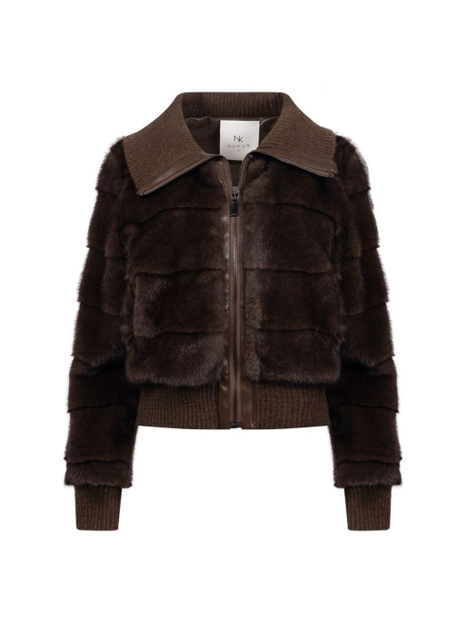 NUKUS Manuela Jacket 334 chocolate