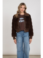 NUKUS Manuela Jacket 334 chocolate