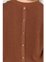 NUKUS Kinty Top Lurex 385 espresso