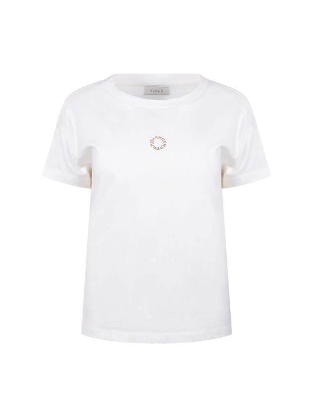 NUKUS Niek T-shirt 17 off white