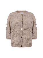 NUKUS Maggy Cardigan SS 9 sand