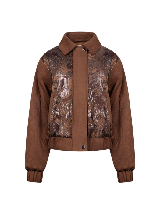 NUKUS Demi Jacket 404 espresso/toffee