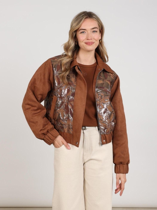 NUKUS Demi Jacket 404 espresso/toffee