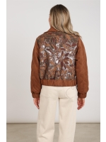 NUKUS Demi Jacket 404 espresso/toffee