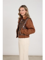 NUKUS Demi Jacket 404 espresso/toffee