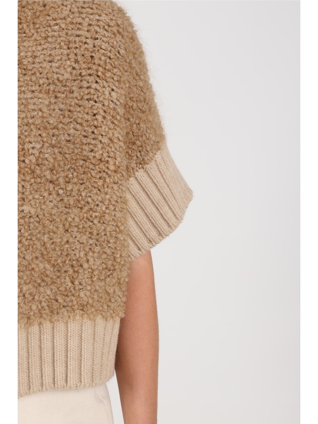 NUKUS Bell Cardigan 335 toffee