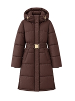 Nikkie Anara Long Puffer 5051 Chocolate Martini