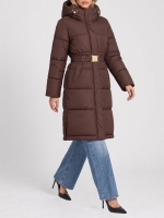 Nikkie Anara Long Puffer 5051 Chocolate Martini