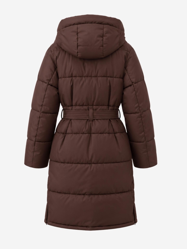 Nikkie Anara Long Puffer 5051 Chocolate Martini
