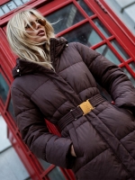 Nikkie Anara Long Puffer 5051 Chocolate Martini
