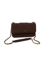 Nikkie Ann Glitter Shoulderbag 5059 Chocolate Chip