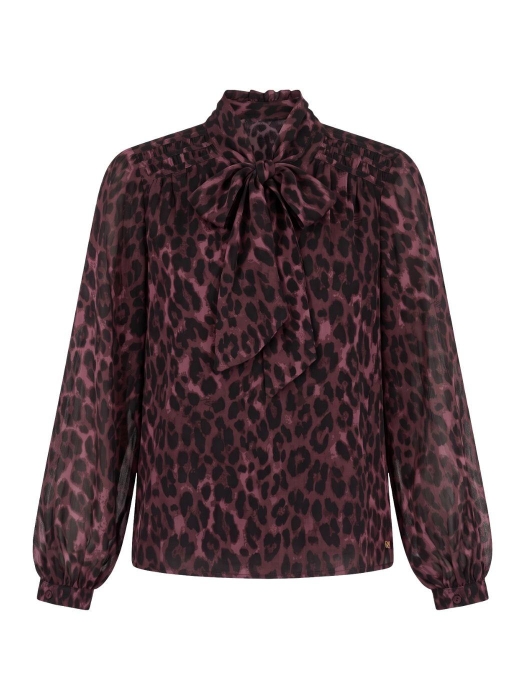 Nikkie Arabella Blouse 4912 Grape Wine