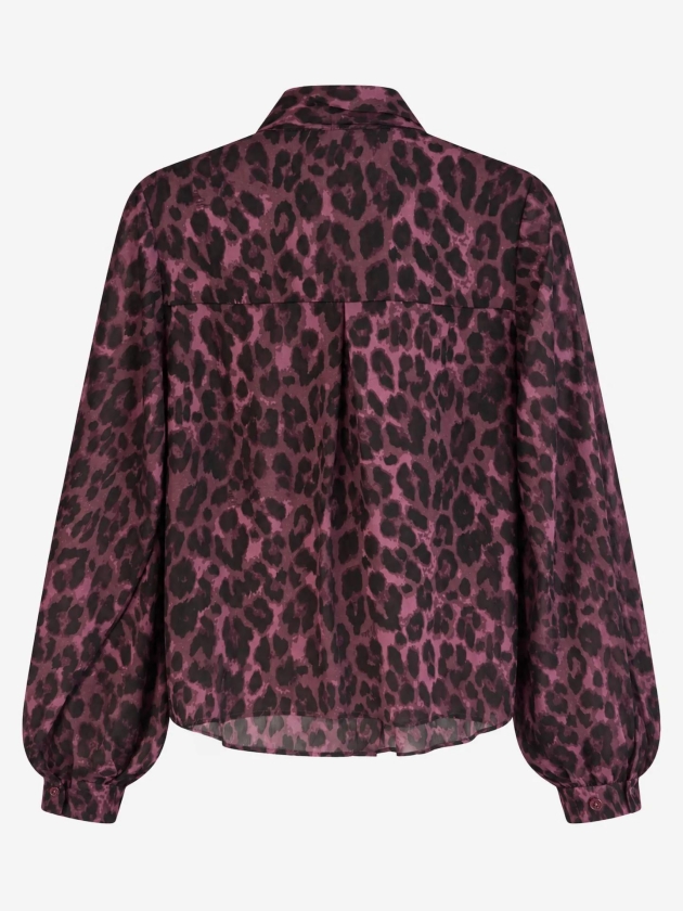 Nikkie Arabella Blouse 4912 Grape Wine