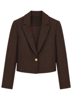Nikkie Anou Short Blazer 5059 Chocolate Chip