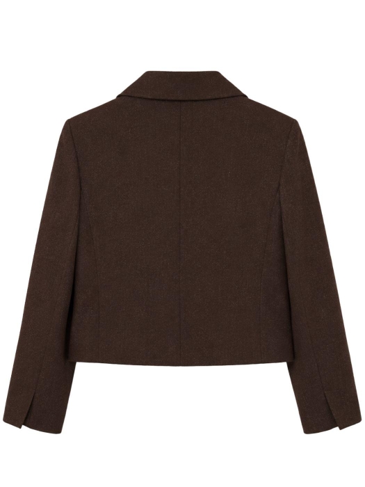 Nikkie Anou Short Blazer 5059 Chocolate Chip