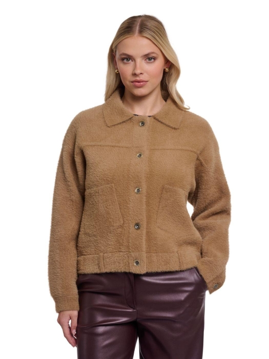 Rino en Pelle Boxy jacket 11101 sahara desert