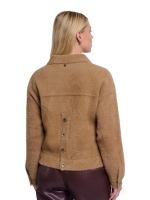 Rino en Pelle Boxy jacket 11101 sahara desert