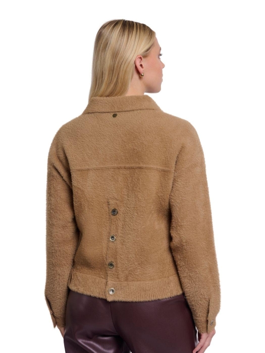 Rino en Pelle Boxy jacket 11101 sahara desert