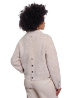 Rino en Pelle Boxy jacket 11152 beige herringbone