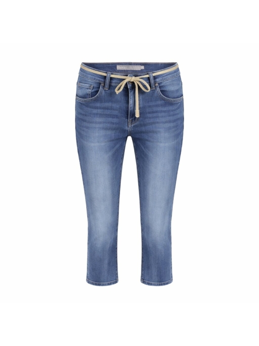 Geisha Capri 000827 Mid blue denim