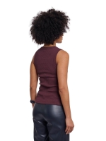 Rino en Pelle Tanktop 10873 chocolate bean
