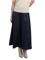 Rino en Pelle Midi skirt 10175 dark navy