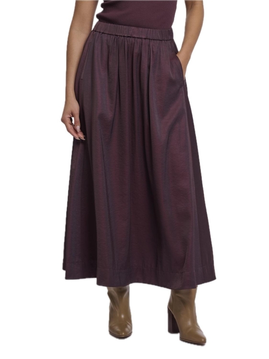 Rino en Pelle Midi skirt 11122 fudge cloak