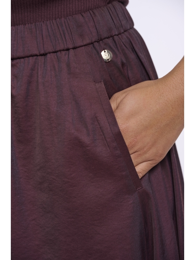 Rino en Pelle Midi skirt 11122 fudge cloak