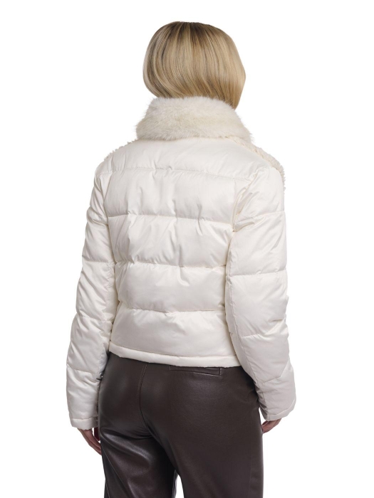 Rino en Pelle Mix material jacket 9030 birch
