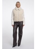 Rino en Pelle Mix material jacket 9030 birch