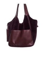 Rino en Pelle Handbag 11122 fudge cloak